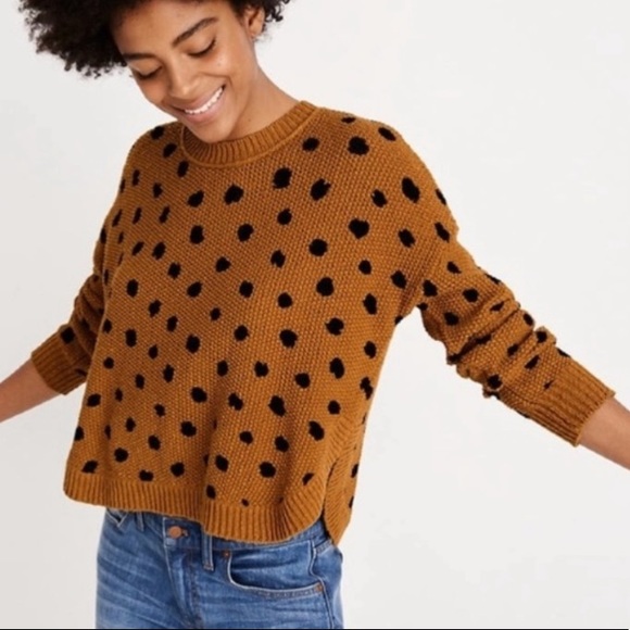 Madewell Sweaters - Madewell Painted Spots Pullover Sweater